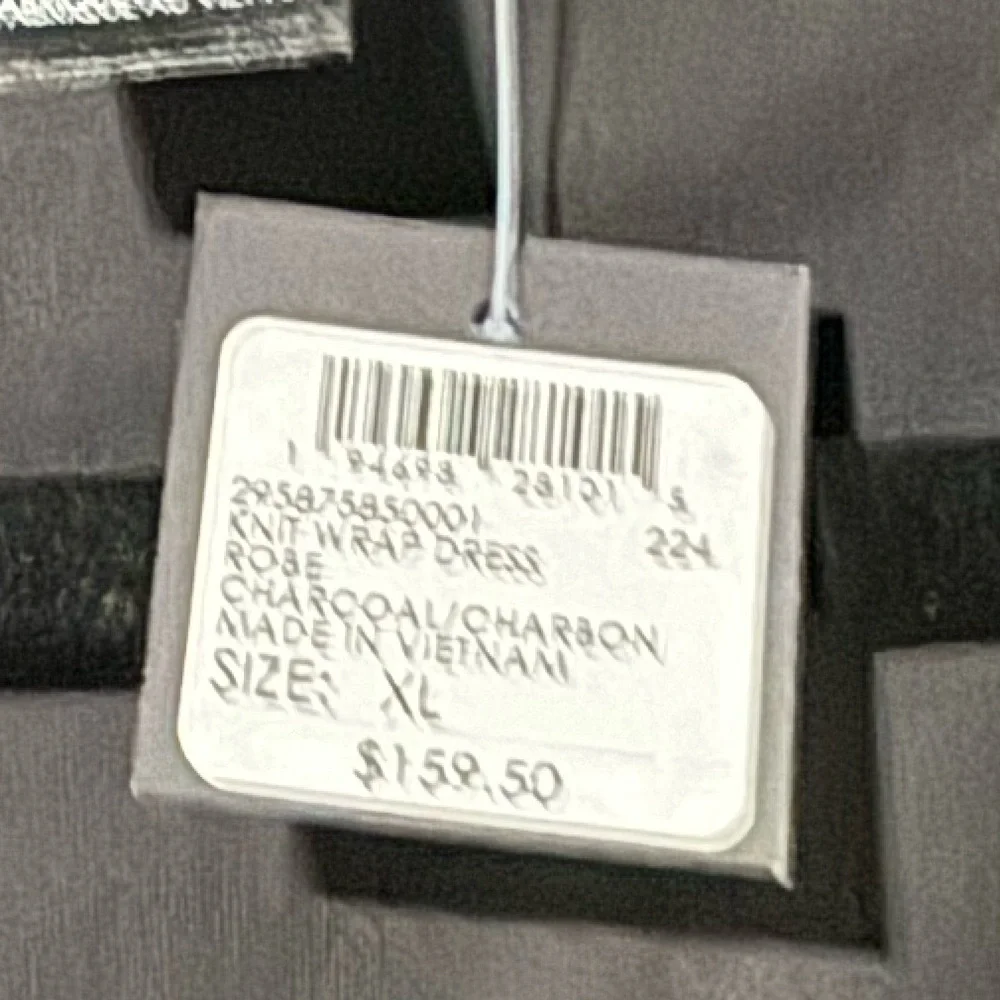 NWT Club Monaco knit wrap dress size XL - Picture 4 of 4